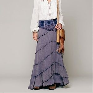 Free People FP X Belly Dancer Convertible Skirt Medium New Without Tags